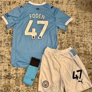 Manchester City Foden kit, NWT Size 28